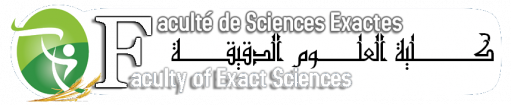 FACULTÉ DES SCIENCES EXACTES