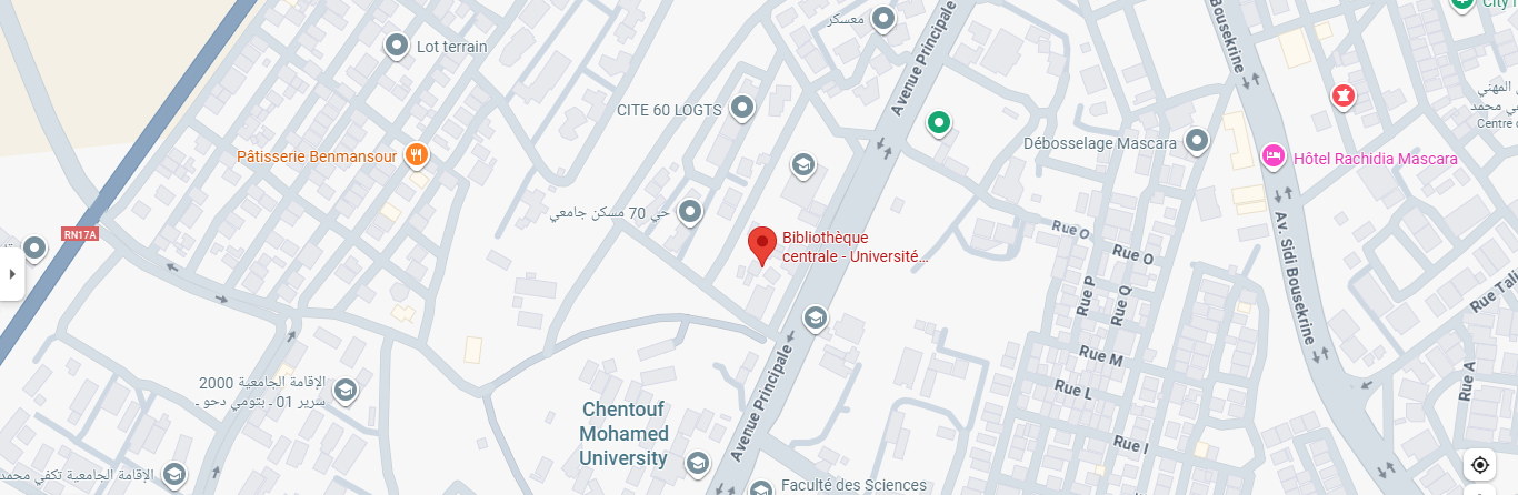 Central Library - University of Mascara